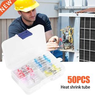 Solder Seal Wire Connectors Heat Shrink Butt Crimp Extrusion