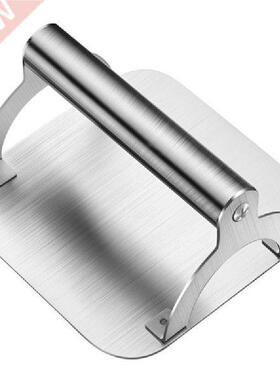 New Household Stainless Steel Square Manual Burger Meat