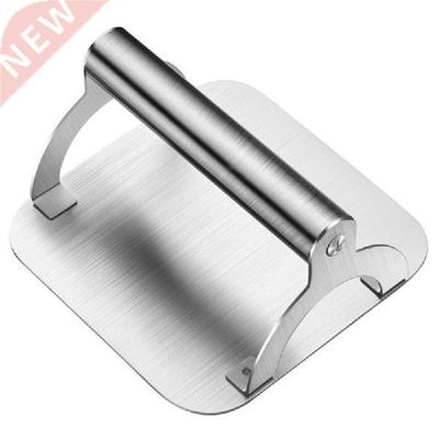 New Household Stainless Steel Square Manual Burger Meat
