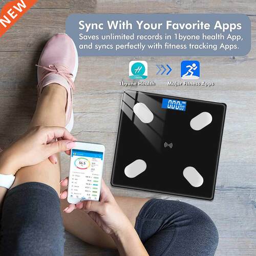 Bathroom Scales Bluetooth Floor Body Scale Smart Electronic