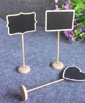 10pcs/lot European Wedding Decoration Small Blackboard
