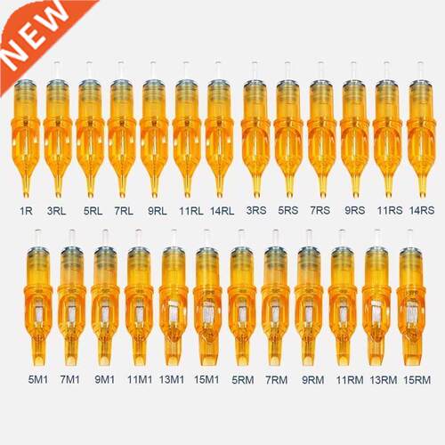 10PCS Tattoo Cartridges Needle RL RS M1 RM tattoo needles Fo