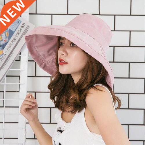 2022 New Summer Large-brimmed Sun Hats Fashion Fisherman