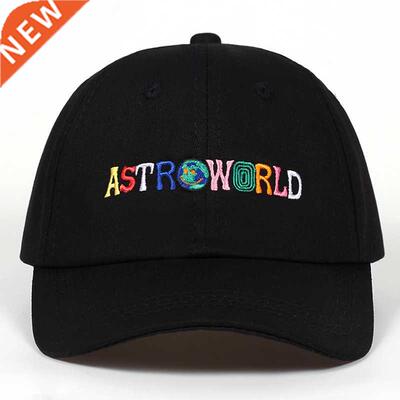 100% Cotton ASTROWORLD Baseball Caps Travis Scott Unisex Ast