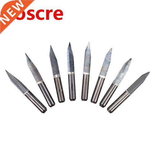 10PCS 10 15 20 25 Degrees 3.175 1/8 V Shap PCB Engraving Bit