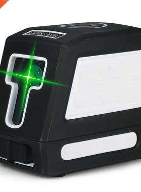 Professonal Laser Level Self-Levelng 2 Lnes Green Laser