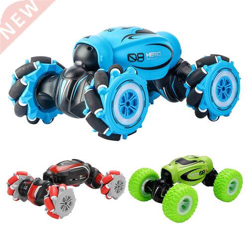 D876 6 4WD RC Car Radio Gesture Induction Music Light Twist