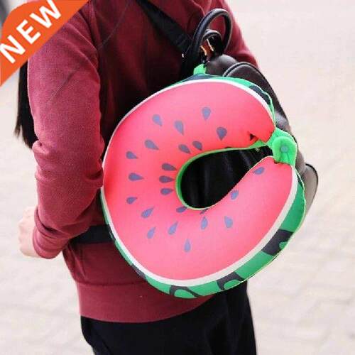 Creative Neck Travel Pillow Fruit U Shaped Head Neck Rest
