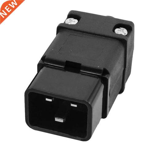 2 in 1 16A 250VAC IEC320 Series C19 Plug C20 Socket for Powe