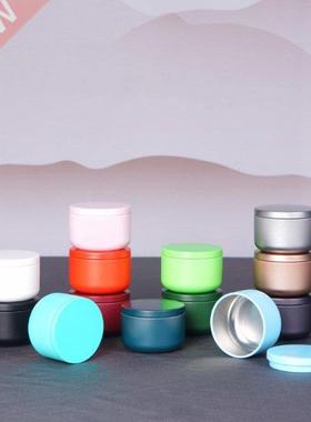 4 Colors Portable Tea Cans Thick Iron Herb Stash Sealed Cans