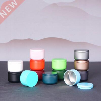 4 Colors Portable Tea Cans Thick Iron Herb Stash Sealed Cans