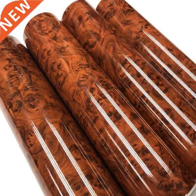 50cm*500cm Glossy Wood Grain Vinyl Car Wrap Foil Wood Textur
