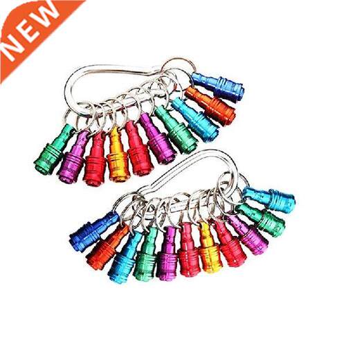 21Pcs 1/4 Inch Hex Shank Keychain Extension Bar Screwdriver