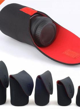 1pc Wterproof 5 Size Cmer Lens Bg Full Soft Neoprene Cs