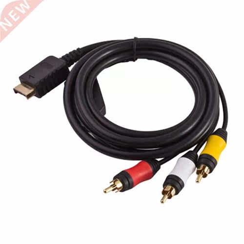 1.8m Conversion Cable Durable for PS2/PS3 Copper Material Ga