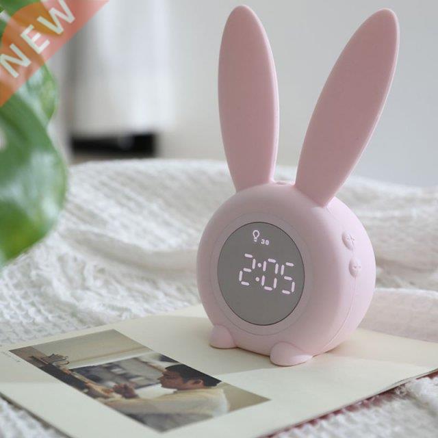 Bunny Kids Alarm Clock, Children's Sleep Trainer Clock, Nigh