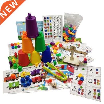 Perfect Counting Bears With Stacking Cups Set - Montessori