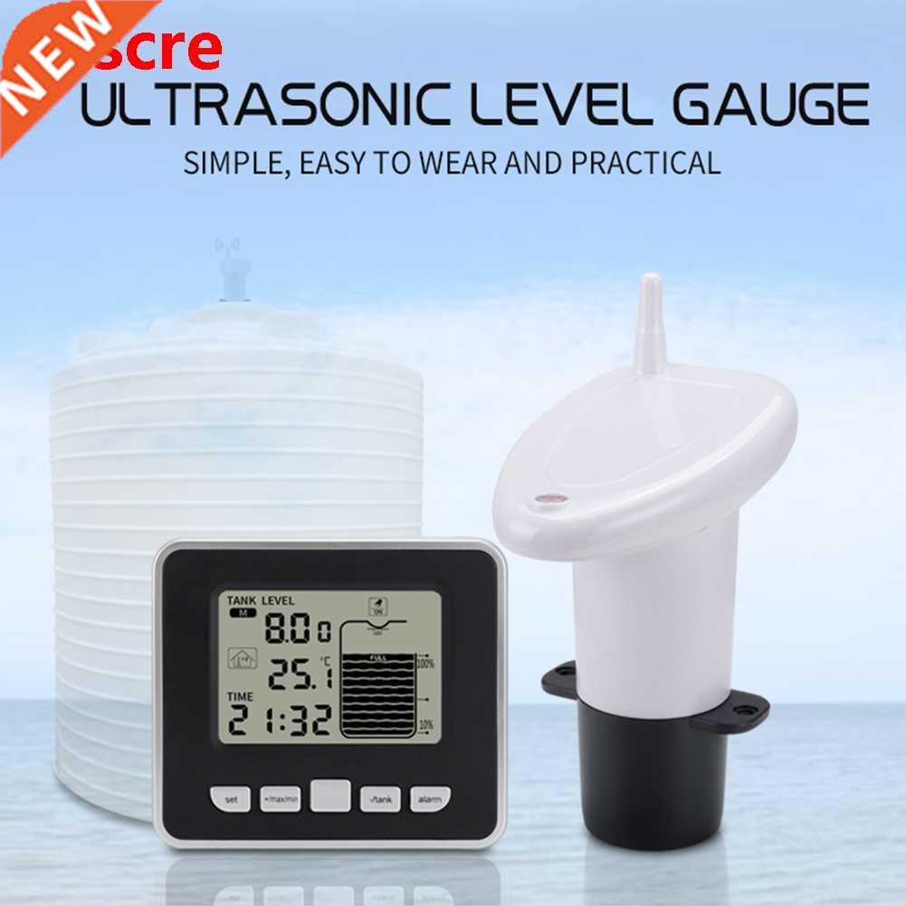 Wireless Water Tank Liquid Depth Level Meter Ultrasonic Sens