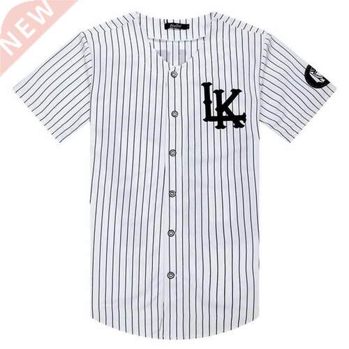 New 07 baseball uniform T-shirt fashion hip hop baseball T s