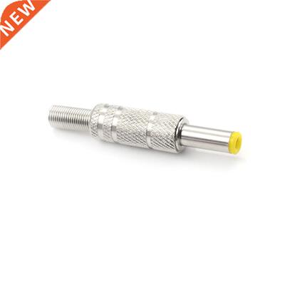 Plug With Head Metal 5.5*2.1mm DC Power Male Plug Jack Adapt