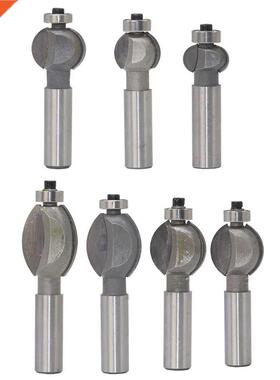 1/2 Inch Shank Cemented Carbide Router Bit Convex-edge Nail