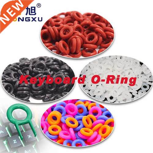 120Pcs Keyboard o ring Keycaps Silicone rubber ORing Switch