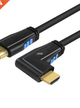 HDMI 2.0 cable 90 degree Right angled HDMI cable 2.0 M 1.5M