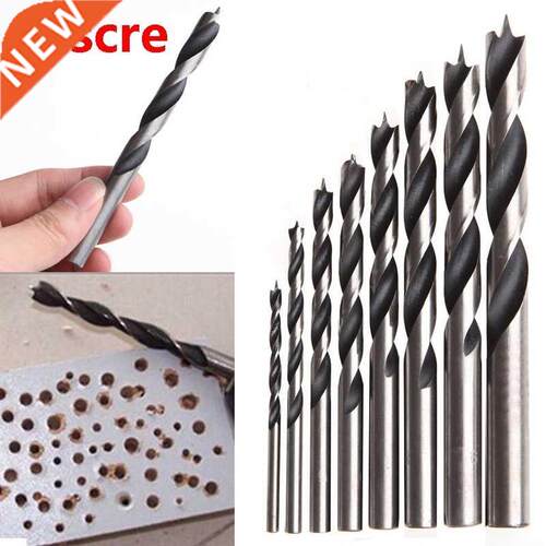 8Pcs 3mm-10mm High Carbon Steel Woodworking Metal Wood Drill