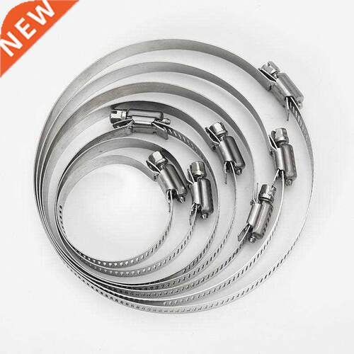 10pcs/Lot High Quality Screw Worm Drive Hose Clamp 304 Stain