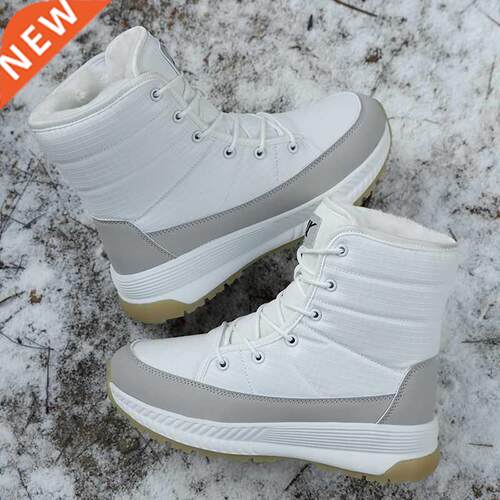 Moipheng Women Boots Waterproof Winter Shoes Female Snow Boo