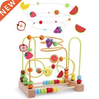 Montessori Toys for Children Kids Maze Circles Abacus Math T