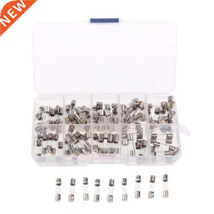 100 Pieces 5x20mm Assorted Kit Amp Electrical Glass Tube Fus