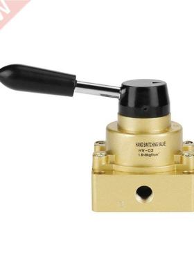 HV-02 Valve  Position 4 Way Hand Lever Pneumatic Air Contro