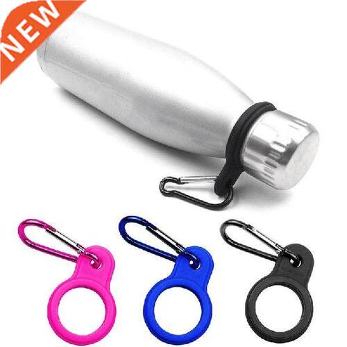 6pcs Silicone Water Bottle Carrier Hiking Bottle Holder
