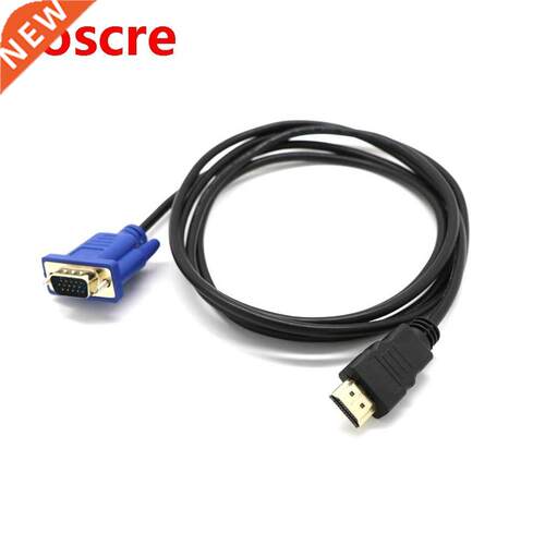 1M HDMI to VGA D-SUB Male Video Adapter Cable Lead for HDTV