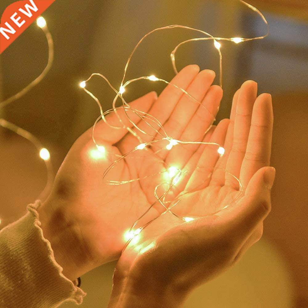 Fairy Lights Copper Wire LED String Lamp 2-10M Christmas Gar