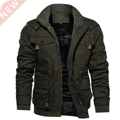 Men's Winter Fleece Inner Jacket Coats Thick Warm Casual Par