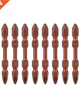 10Pcs 65mm Electric Screwdriver Bits Set 5A Alloy Double B