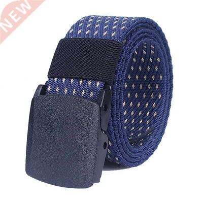 Mens POM Buckle Quick Drying Belts Breathable Nylon Light Ar