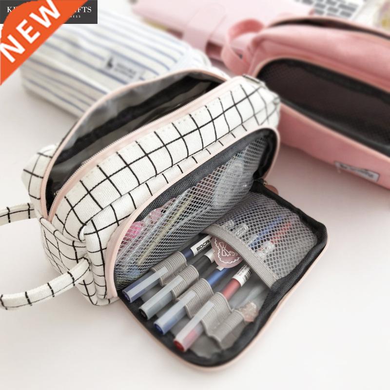20 Colors Large Capacity Pencil Case Kawaii Pencilcase Schoo