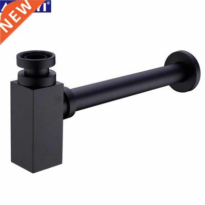 Basin Sink Bottle Trap Waste Drain P Trap Tube Pipe, Brass