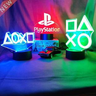 Gaming Room Desk Setup Lighting Decor LED Night Lamp on the