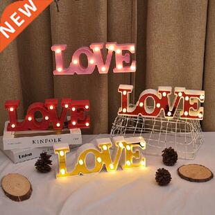 New Letter LED Love Lmp Wedding Confession Romntic Red