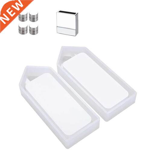 D House Shape Piggy Bank Silicone Resin Mold Coin Storage B
