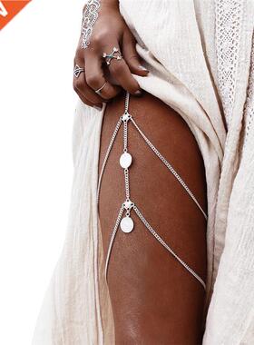 2022 New Fashion Women Leg Chains Boho Anklet Body Jewelry G