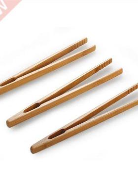 1Pcs Wooden Food Tongs Kitchen Utensils Buffet Cooking