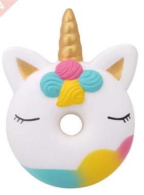 Jumbo Kawaii Unicorn Donut Squishy Cake Bread Squishies Crea