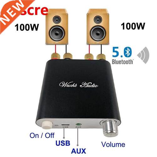 2*100W Bluetooth 5.0 TPA116D2 Digital Power Audio Amplifier