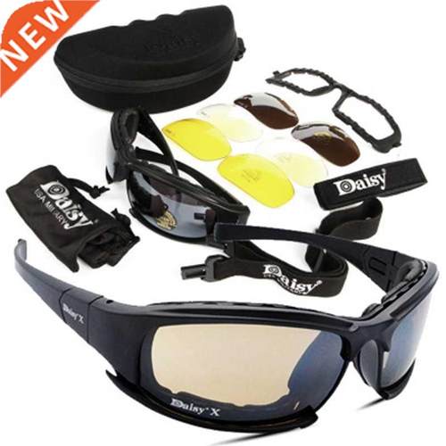 Daisy Tactical Polarized Glasses Military Goggles Army Sungl