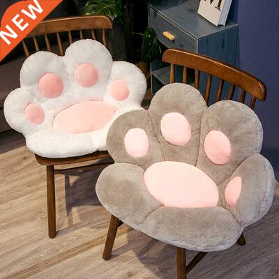 1PC 2 Sizes Soft Paw Pillow Animal Seat Cushion Stuffed Plus